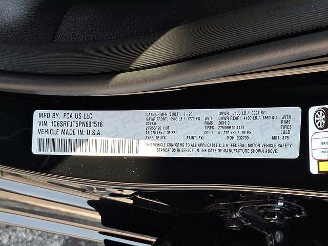 2023 RAM 1500 Laramie 4x4 Crew Cab 5'7" Box