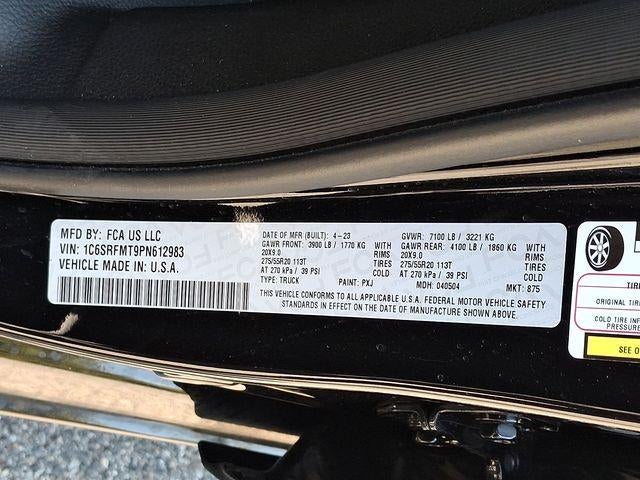 2023 RAM 1500 Big Horn 4x4 Crew Cab 6'4" Box