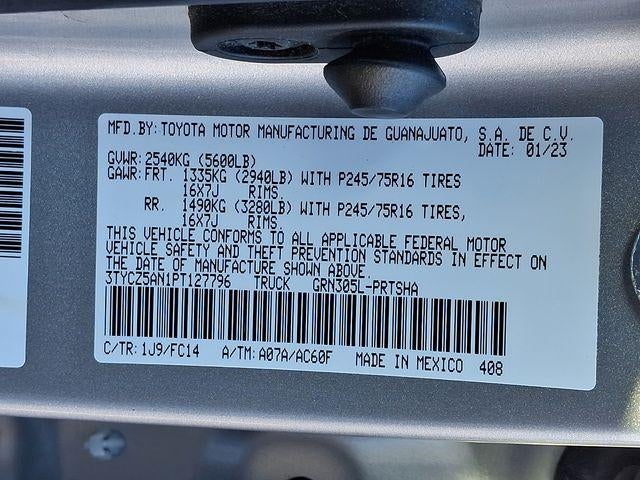 2023 Toyota Tacoma 4WD 4WD SR5 Double Cab 5' Bed V6 AT (GS)