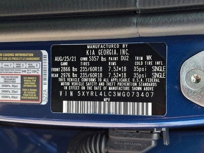 2021 Kia Sorento S FWD