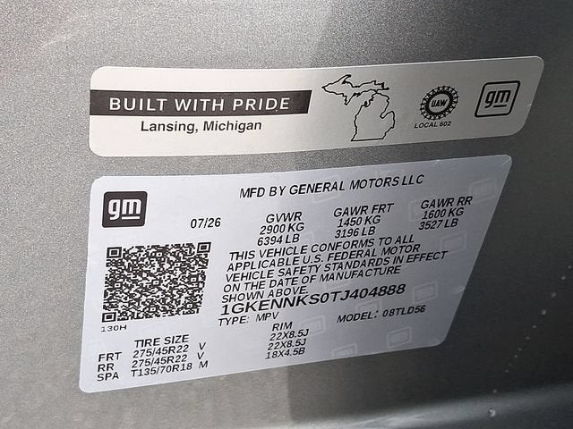 2026 GMC Acadia Elevation