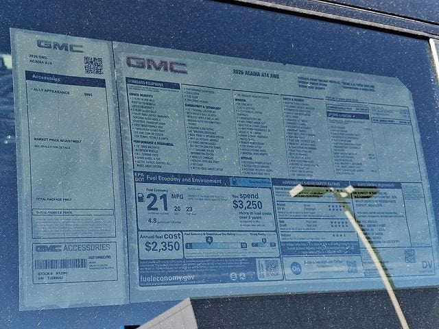 2026 GMC Acadia AT4