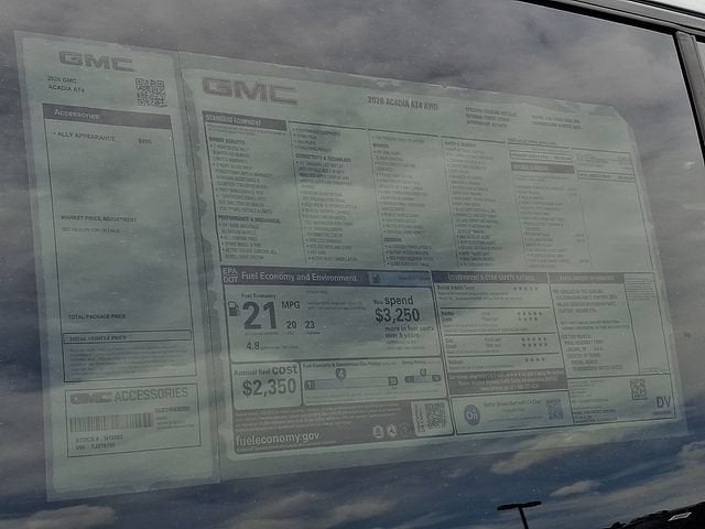 2026 GMC Acadia AT4