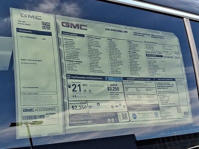 2026 GMC Acadia Denali