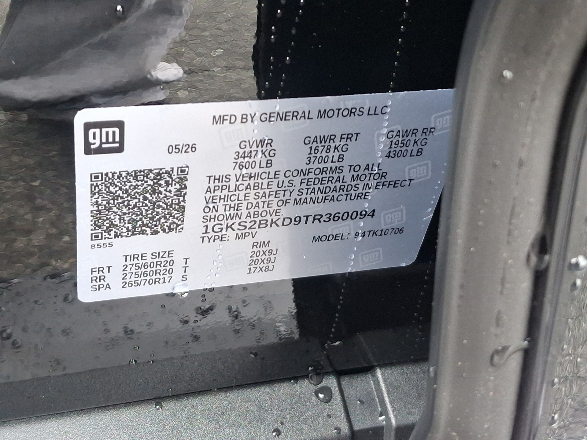 2026 GMC Yukon Elevation