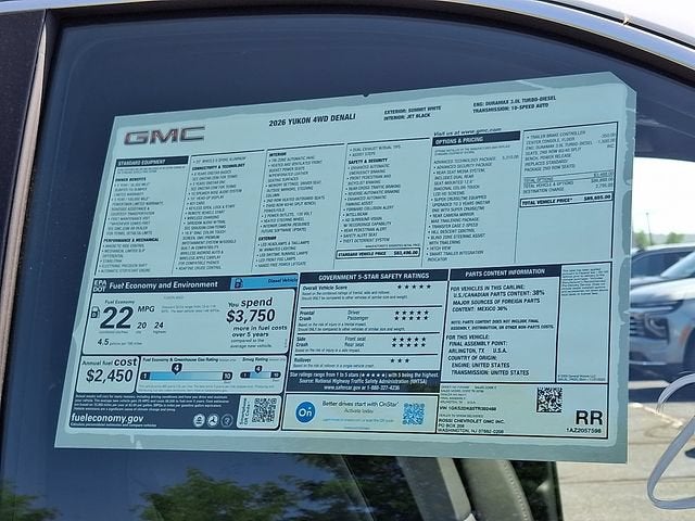 2026 GMC Yukon Denali
