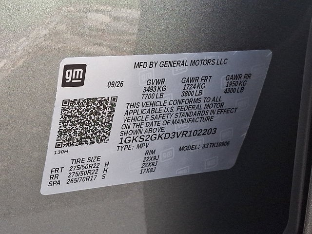 2027 GMC Yukon XL Elevation