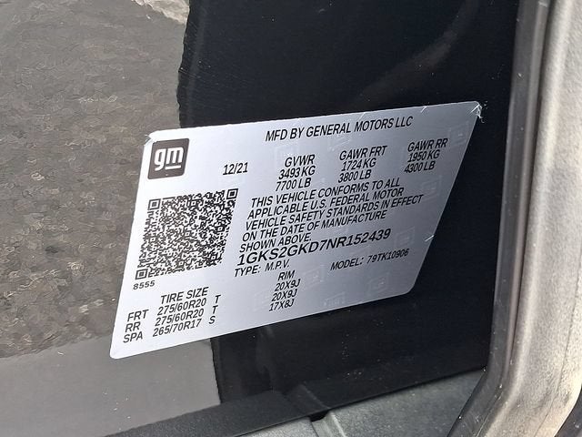 2022 GMC Yukon XL SLT