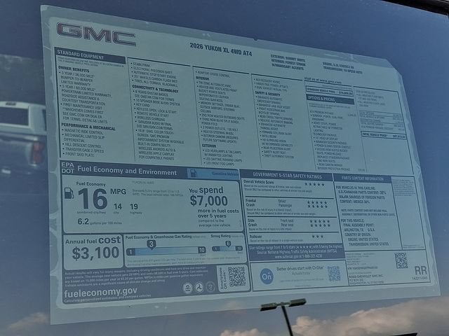 2026 GMC Yukon XL AT4