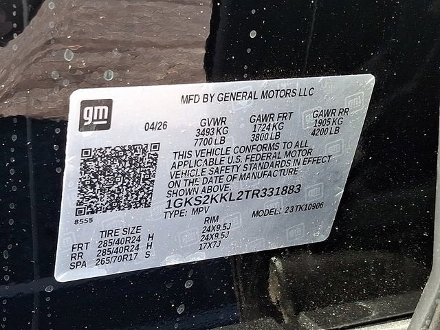 2026 GMC Yukon XL Denali Ultimate