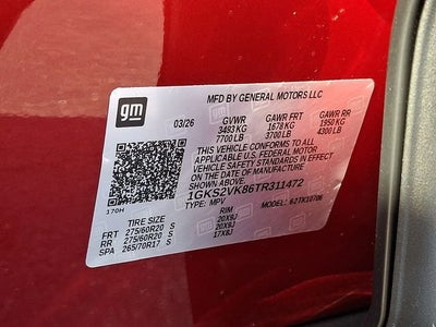 2026 GMC Yukon AT4 Ultimate