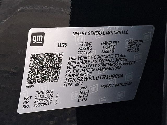 2026 GMC Yukon XL AT4 Ultimate