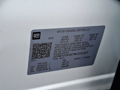 2021 Chevrolet Traverse LT Cloth