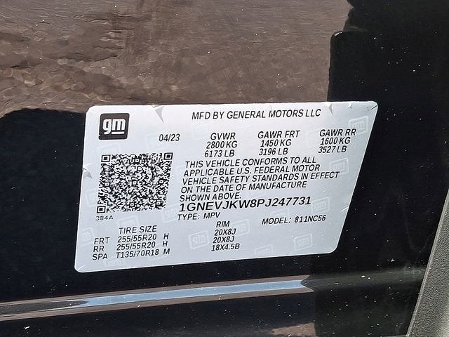 2023 Chevrolet Traverse RS