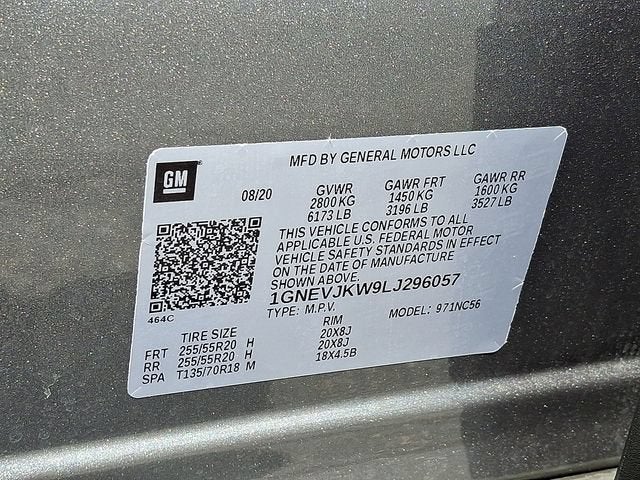 2020 Chevrolet Traverse RS