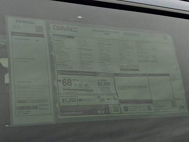 2026 GMC Sierra EV Elevation Extended Range