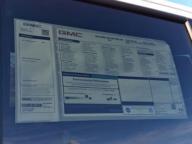 2026 GMC Sierra 2500 HD AT4