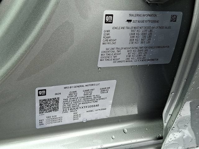 2026 GMC Sierra 3500 HD SLT