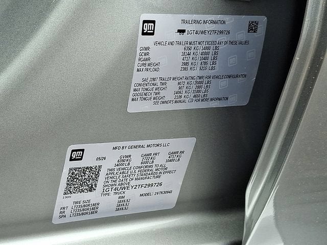 2026 GMC Sierra 3500 HD Denali DRW