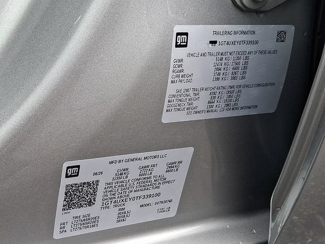 2026 GMC Sierra 2500 HD Denali Ultimate