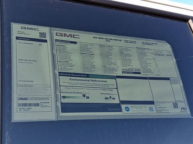 2026 GMC Sierra 2500 HD AT4X