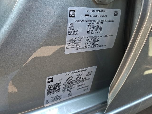 2026 GMC Sierra 2500 HD SLE