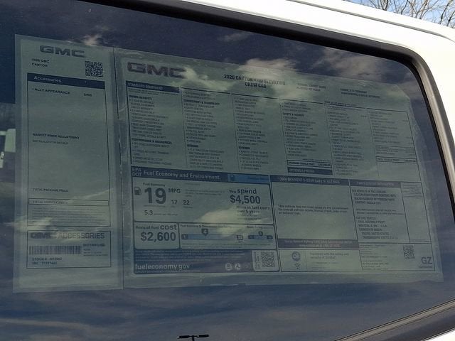 2026 GMC Canyon Elevation
