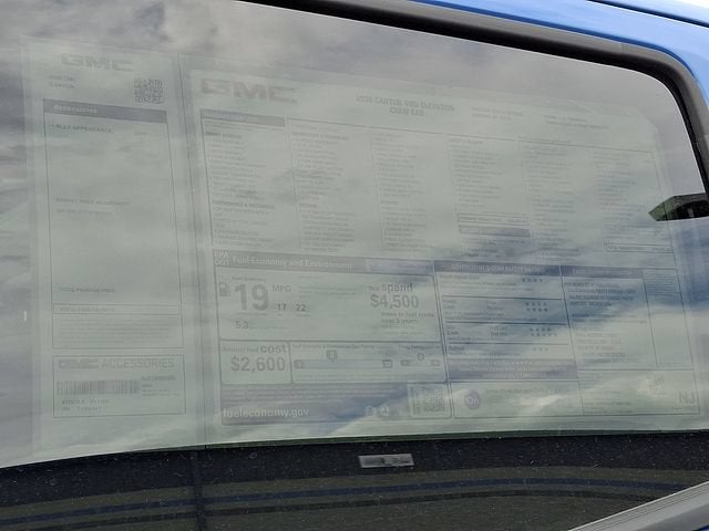 2026 GMC Canyon Elevation