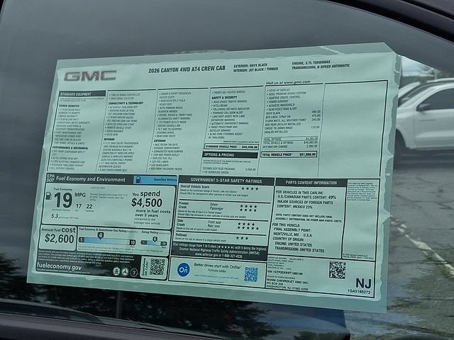 2026 GMC Canyon AT4