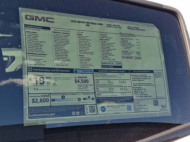 2026 GMC Canyon Denali