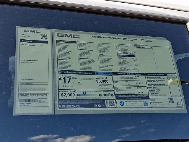 2026 GMC Sierra 1500 Elevation