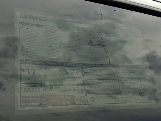 2026 GMC Sierra 1500 Elevation