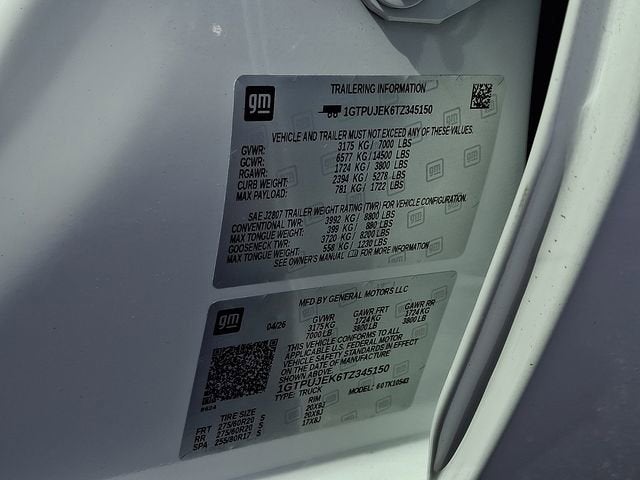 2026 GMC Sierra 1500 Elevation