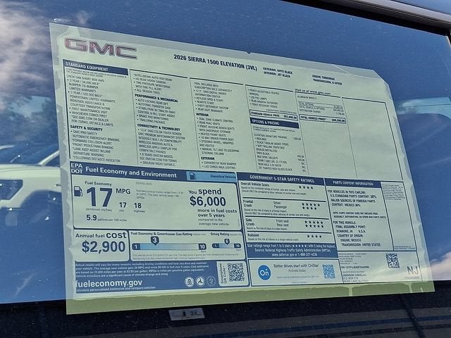 2026 GMC Sierra 1500 Elevation