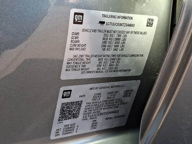 2026 GMC Sierra 1500 Elevation