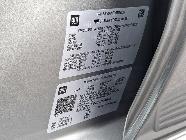2026 GMC Sierra 1500 Elevation