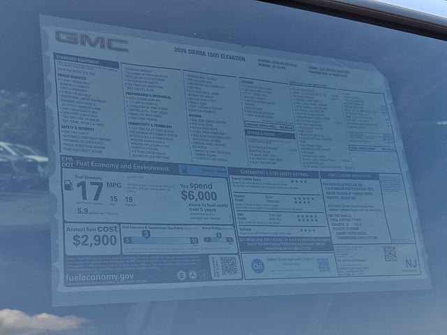 2026 GMC Sierra 1500 Elevation