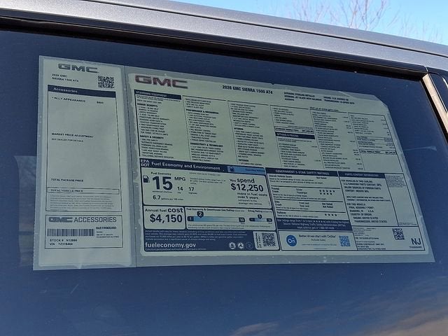 2026 GMC Sierra 1500 AT4