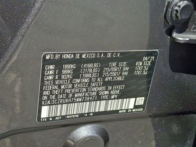 2021 Honda HR-V AWD EX-L