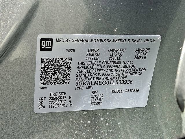 2026 GMC Terrain Elevation