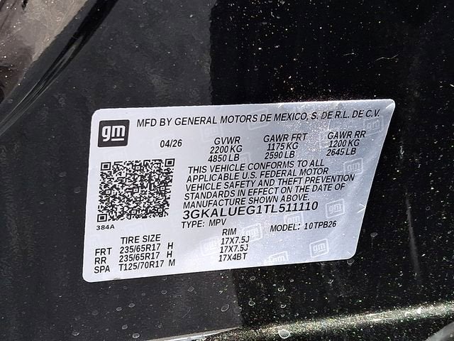 2026 GMC Terrain Elevation
