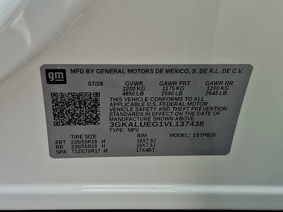 2027 GMC Terrain Elevation