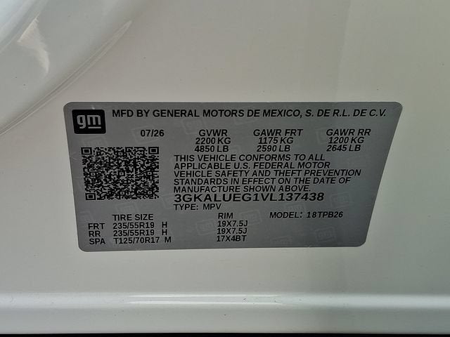 2027 GMC Terrain Elevation