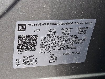 2026 GMC Terrain Elevation