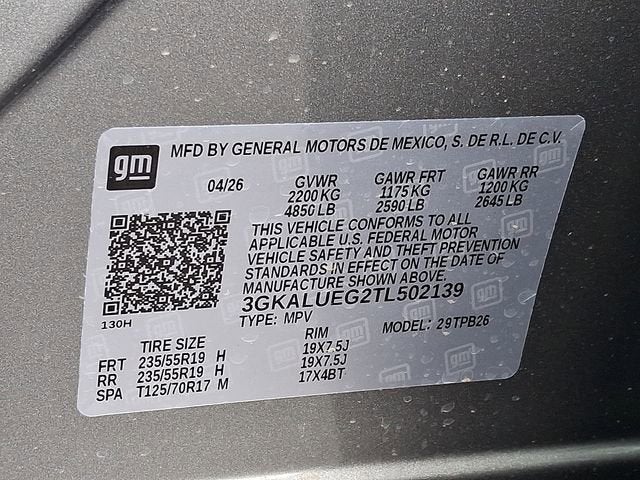 2026 GMC Terrain Elevation