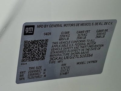 2026 GMC Terrain Elevation