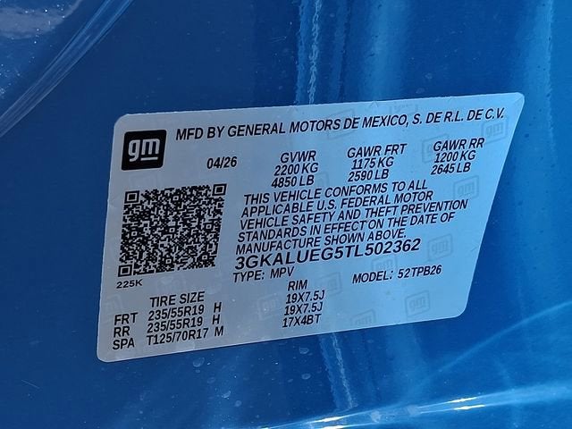 2026 GMC Terrain Elevation