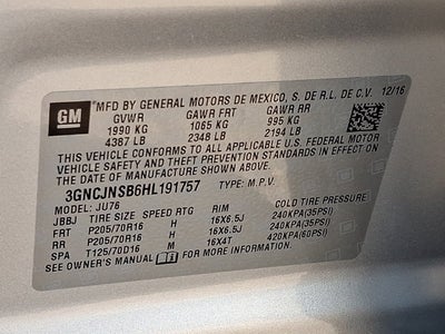2017 Chevrolet Trax LS