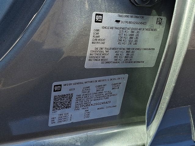 2025 GMC Sierra 1500 SLE