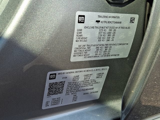 2026 GMC Sierra 1500 Elevation